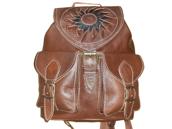 Mochila Fez doble bolsillo pequeño sol