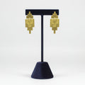 KAVANAGH gold-plated earrings - A design with character