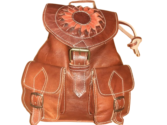 Mochila Fez doble bolsillo pequeño sol