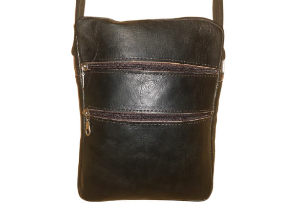 Bolso sport mensajero 3 cremalleras