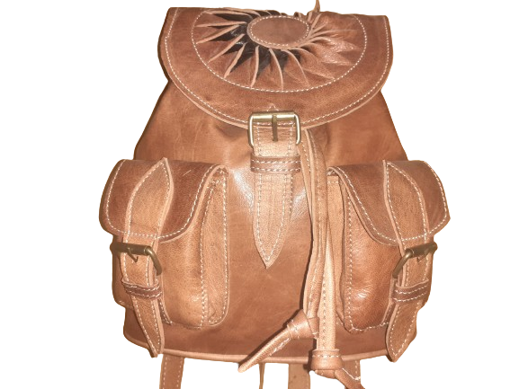 Mochila Fez doble bolsillo pequeño sol