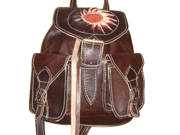 Mochila Fez doble bolsillo pequeño sol